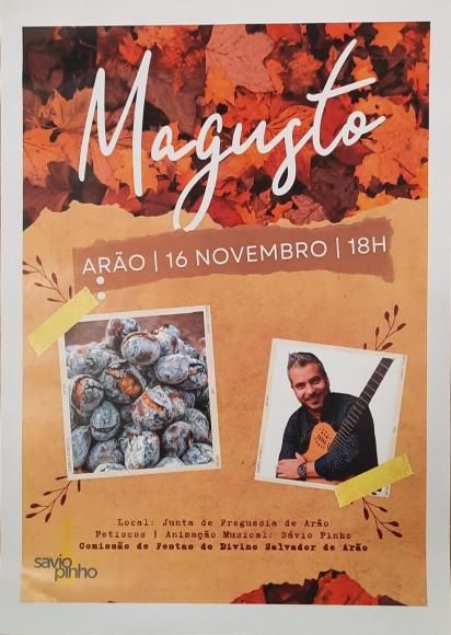 Magusto | Junta de Freguesia de Arão – 16/11/2024 | 18:00 horas