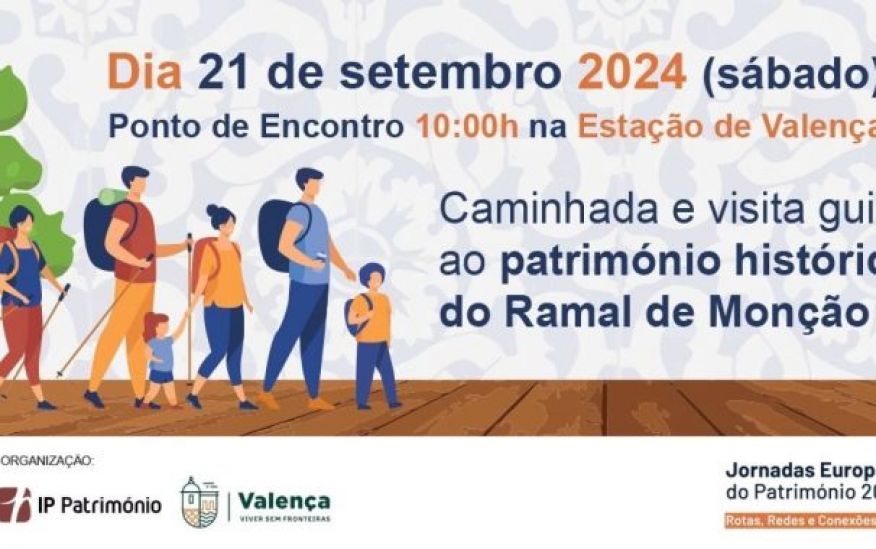 Caminhada e Visita Guiada ao Património Ferroviário